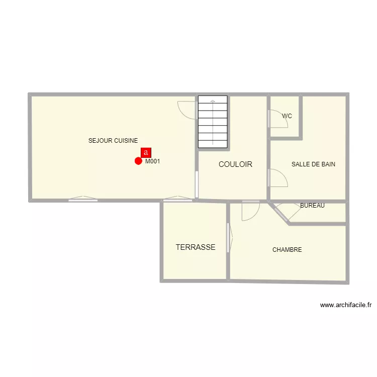 ETAGE 01 AIGUES VIVES. Plan de ETAGE 01 AIGUES VIVES. Plan de