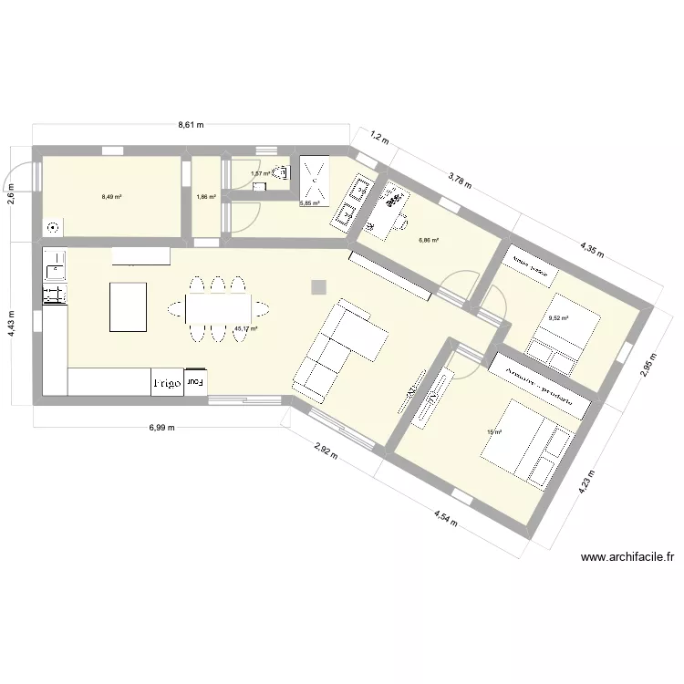 Plan Maison Fournet. Plan de Plan Maison Fournet. Plan de
