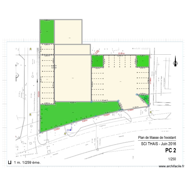 RDC. Plan de 0 pièce et 0 m2