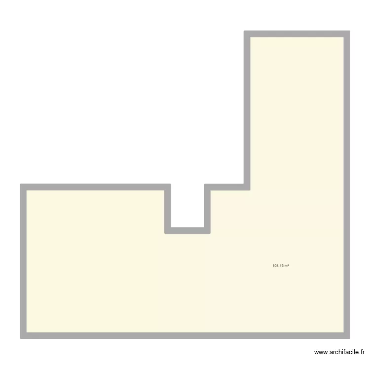 Plan cabinet. Plan de 1 Pièce et 108 m²
