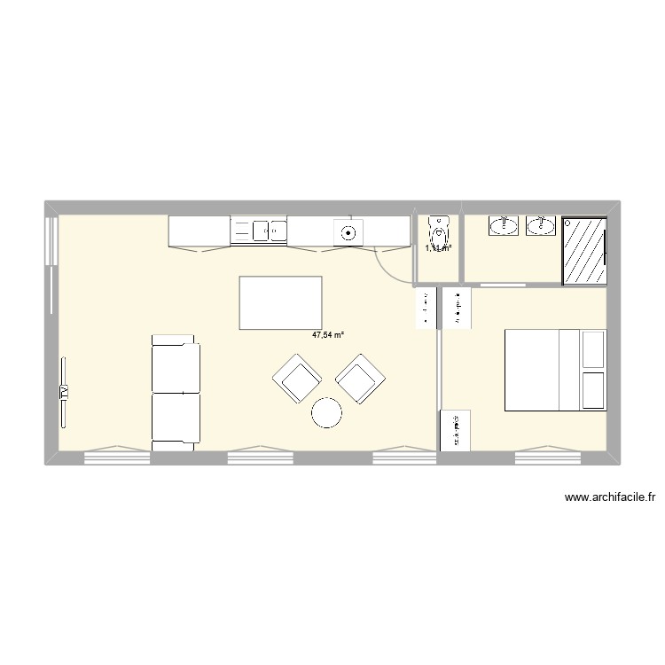 PROJET TOUQUET. Plan de 0 pièce et 0 m2