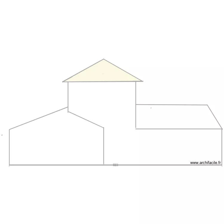 maison facade est. Plan de 2 et 281 m² maison facade est. Plan de 2 et 281 m²