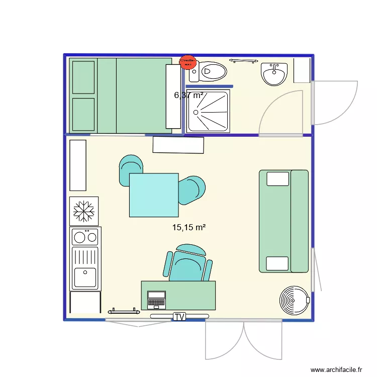 ext arri&egrave;re 3. Plan de 