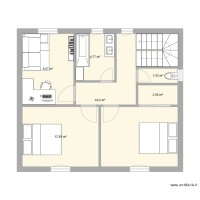 Maison entrée nord étage