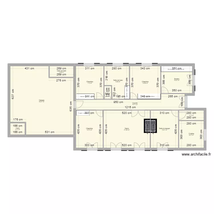Sacr&eacute; Coeur. Plan de 