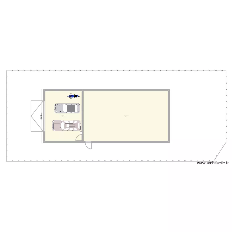 Rouffach. Plan de 2 et 161 m² Rouffach. Plan de 2 et 161 m²