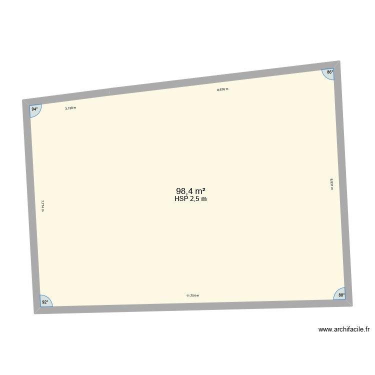 plan cadastral. Plan de 0 pièce et 0 m2