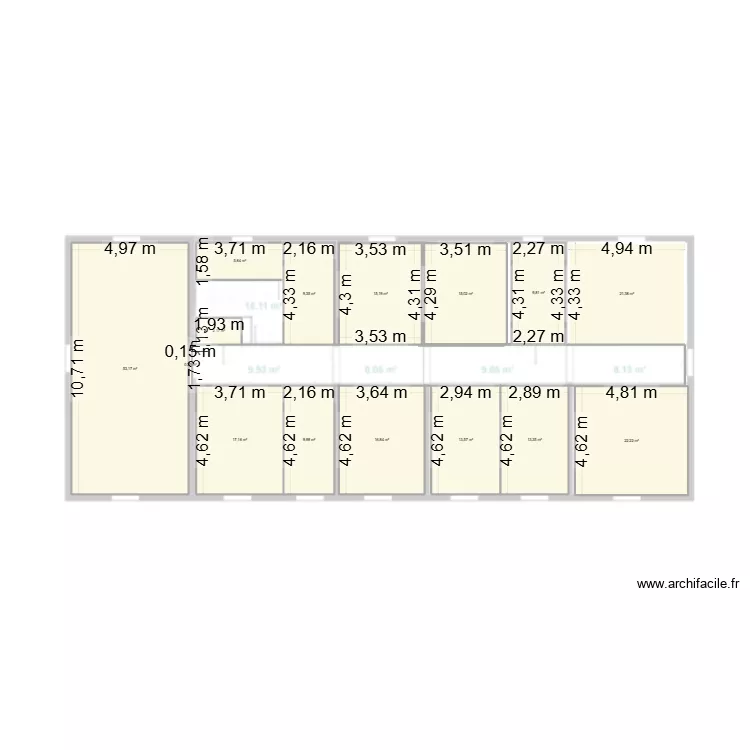 PLAN GM 2EME ETAGE. Plan de 