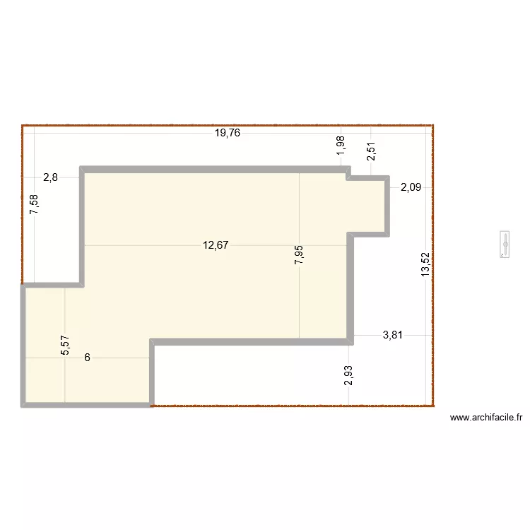 Plan de masse Canet. Plan de 1 et 132 m² Plan de masse Canet. Plan de 1 et 132 m²