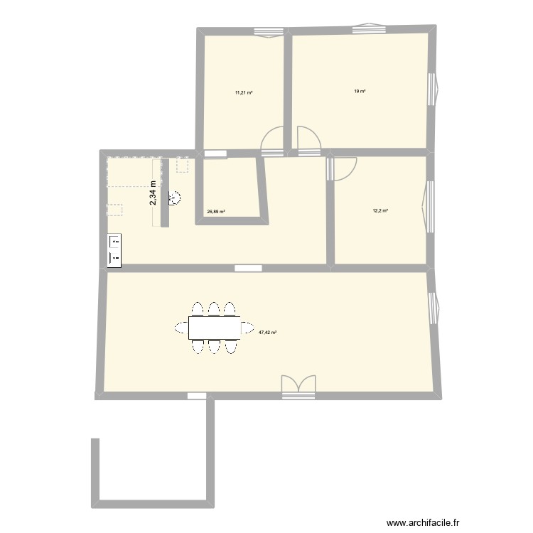 oran. Plan de 0 pièce et 0 m2