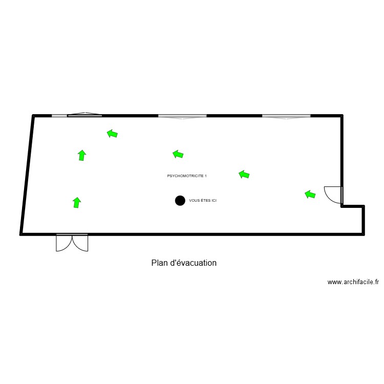 Psychomotricité 1. Plan de 0 pièce et 0 m2
