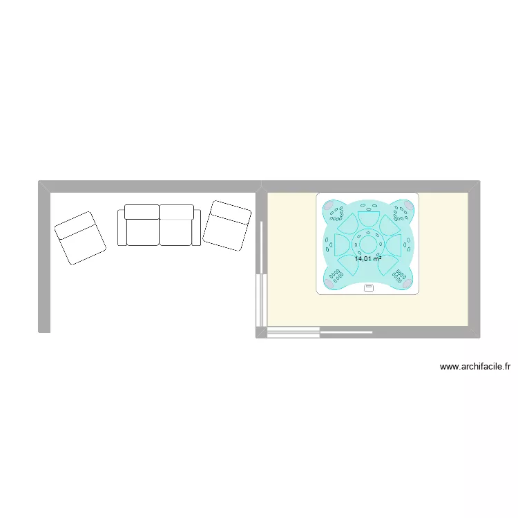 agrandissement Thenac. Plan de 