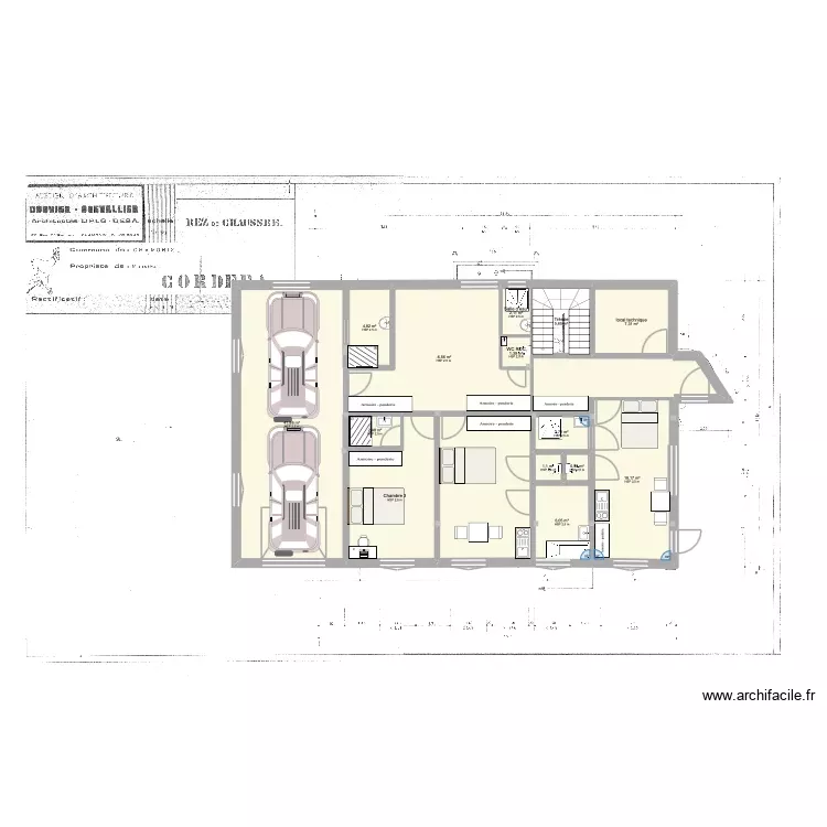 ABANDON Gaillands tous les étages bis. Plan de 29 Pièces et 387 m² ABANDON Gaillands tous les étages bis. Plan de 29 Pièces et 387 m²