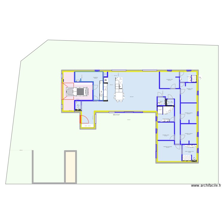 20 chemin des Ormes - 03110 Cognat Lyonne - Pour prise de côte. Plan de 20 pièces et 241 m2