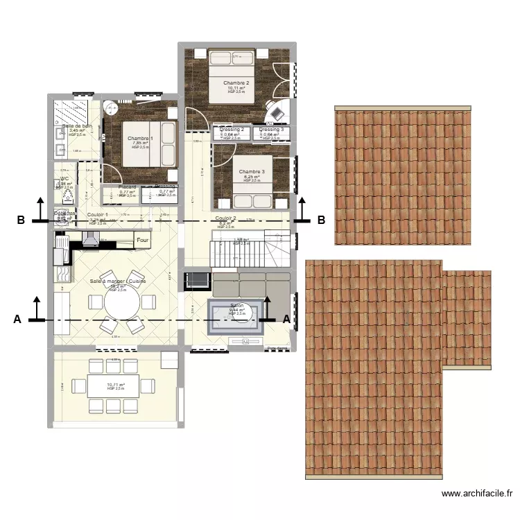 VALRAS 25 10 2026 Avec Toit 18h. Plan de 22 Pièces et 116 m² VALRAS 25 10 2026 Avec Toit 18h. Plan de 22 Pièces et 116 m²