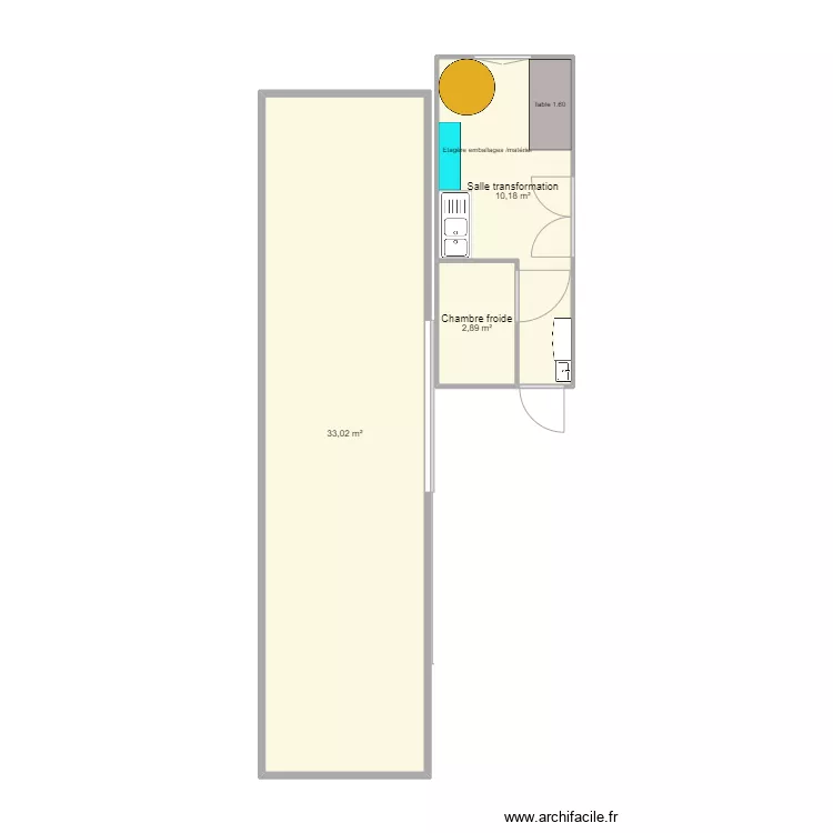 Plan SCEA GRANDE JEANNE plan 2. Plan de 