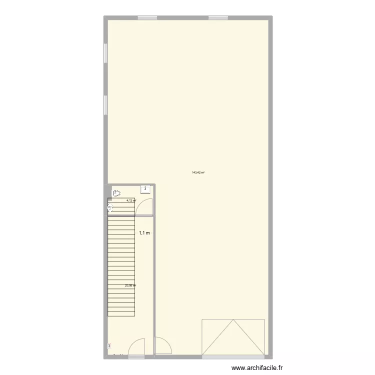 base rdc serris. Plan de 