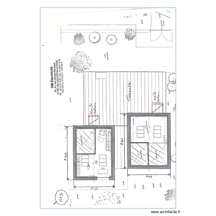 Peixoto Etage. Plan de 