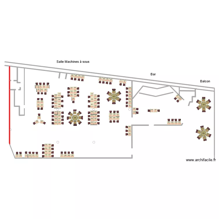 Plan phase 23.03 decalage. Plan de 1  et 2 m²