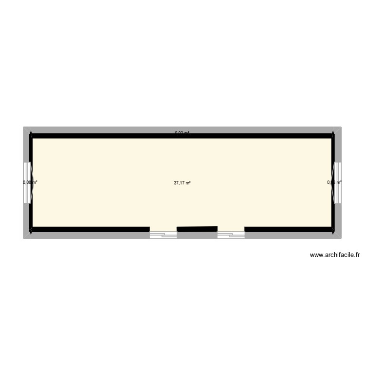 sous sol. Plan de 0 pièce et 0 m2