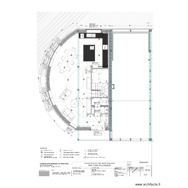 CUISINE 2. Plan de 0 pièce et 0 m2