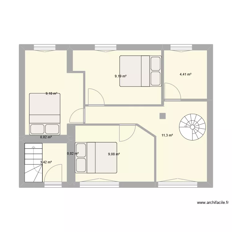 RDC choisy futur. Plan de 8 et 47 m² RDC choisy futur. Plan de 8 et 47 m²