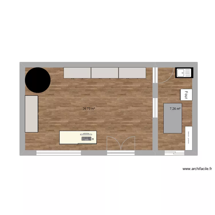 regaltoi. Plan de 2 Pièces et 34 m² regaltoi. Plan de 2 Pièces et 34 m²