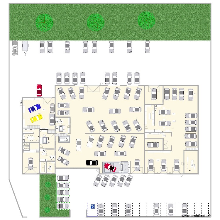 events auto romain2131camille2025. Plan de 19 pièces et 1728 m2