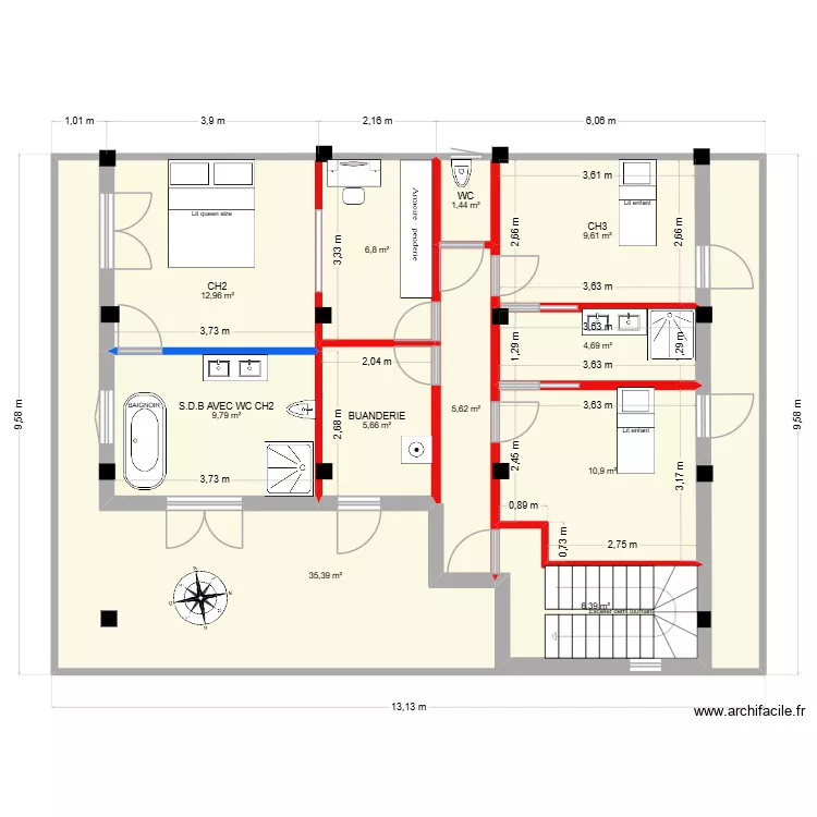 babicde vlora 2. Plan de 11 pièces et 109 m² babicde vlora 2. Plan de 11 pièces et 109 m²