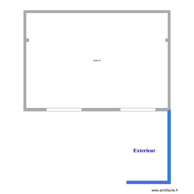 Salle de bloc. Plan de 0 pièce et 0 m2