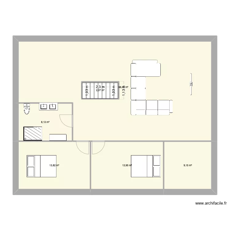 comble a amenager. Plan de comble a amenager. Plan de