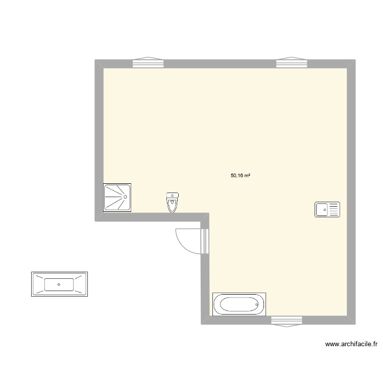 rd1. Plan de 0 pièce et 0 m2