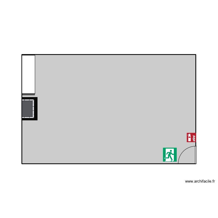 Refuge des Charbonni&egrave;res. Plan de 0 pièce et 0 m2