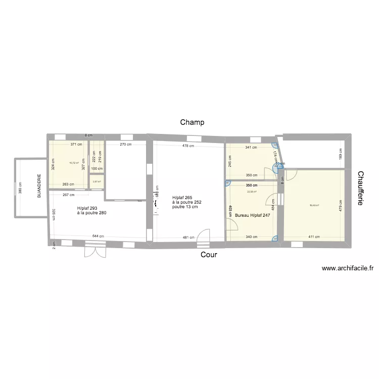 BREVIANDE Plan RdC. Plan de 