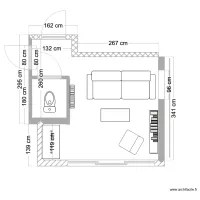 D) plan extension pr salon devant