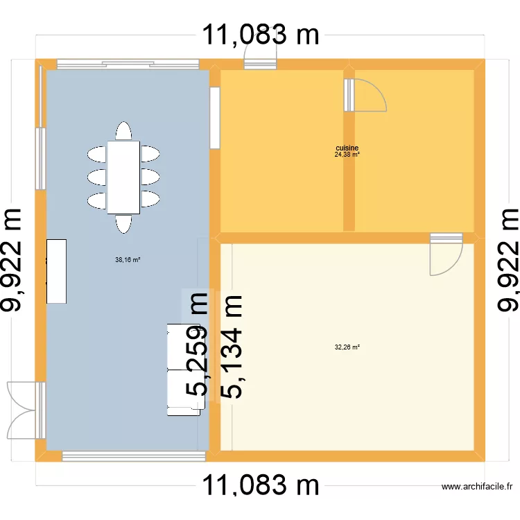 grange. Plan de 3 et 95 m² grange. Plan de 3 et 95 m²
