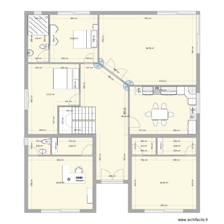 test. Plan de 0 pièce et 0 m2