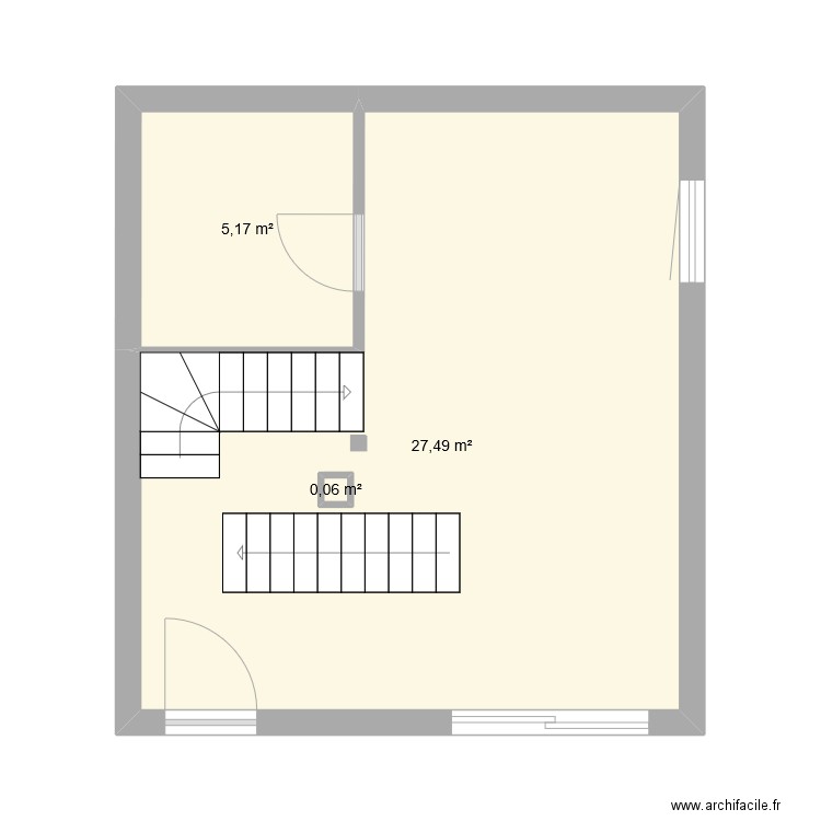 1ier modifie V2. Plan de 3 pièces et 33 m2