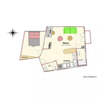 Amouyer apr&egrave;s travaux meubl&eacute;