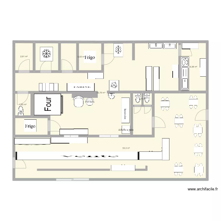 anthony garnodier. Plan de 