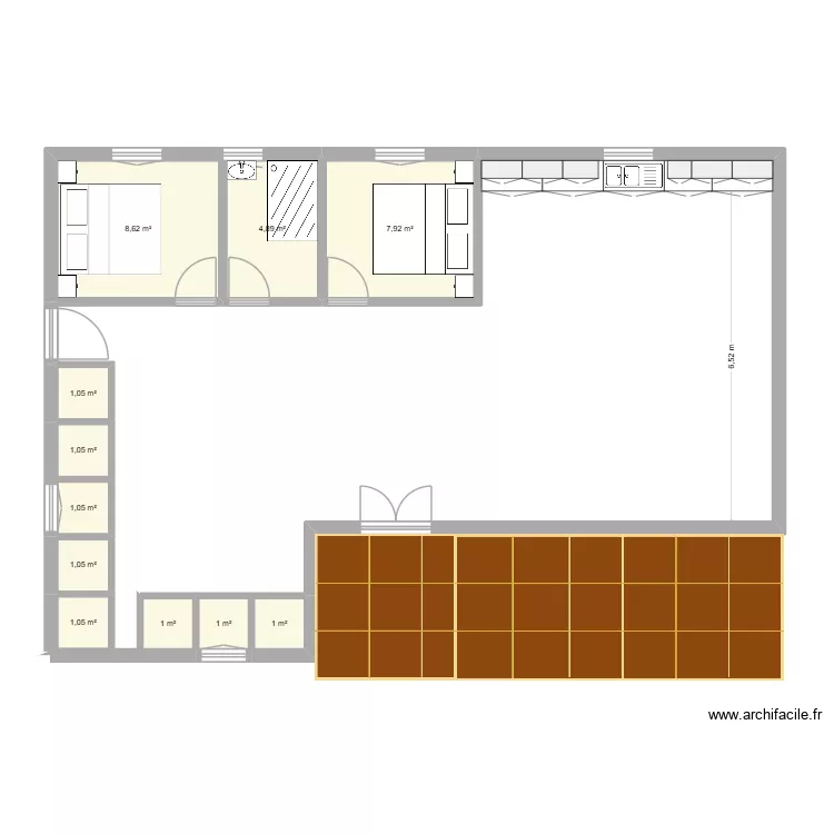 djerba. Plan de 11 et 30 m² djerba. Plan de 11 et 30 m²