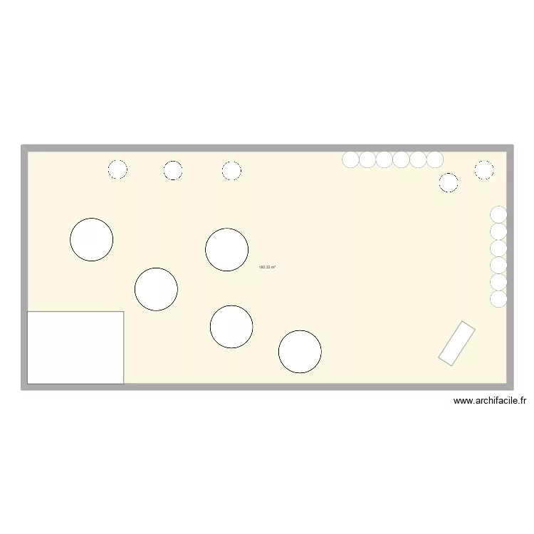 Chateau le SAZ RDC. Plan de Chateau le SAZ RDC. Plan de
