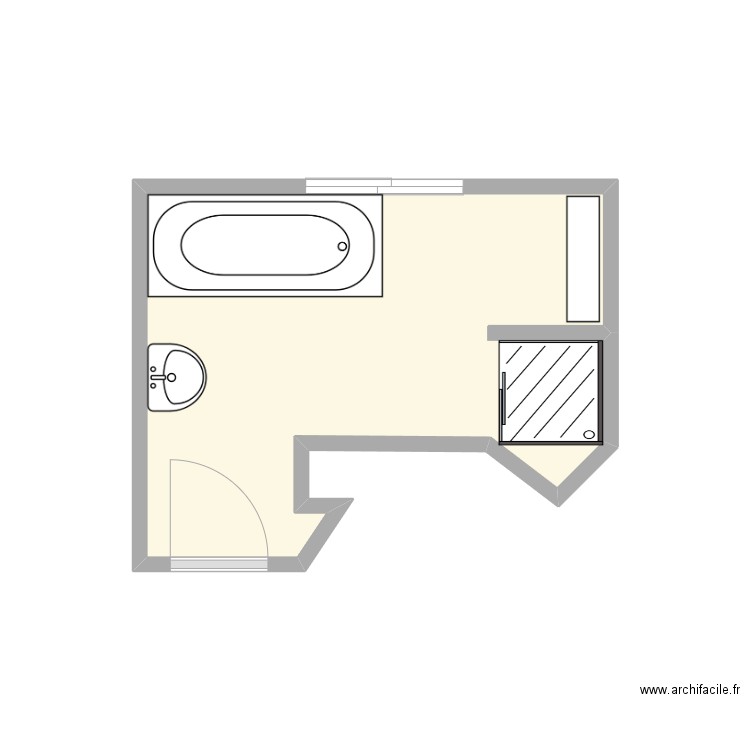 CUENOT-Etat-Actuel. Plan de 0 pièce et 0 m2