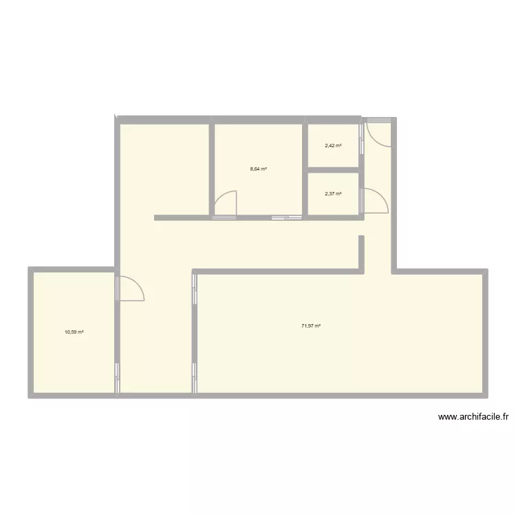 dari é. Plan de 5 et 96 m² dari é. Plan de 5 et 96 m²