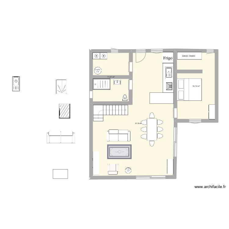 maison premice. Plan de 3 et 79 m² maison premice. Plan de 3 et 79 m²