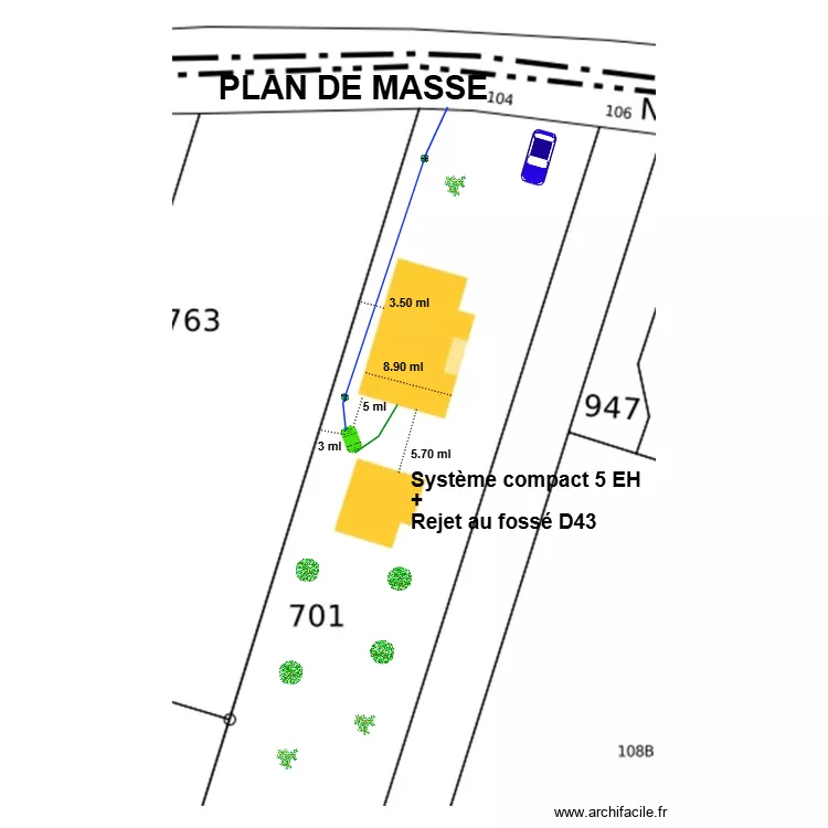 Clain. Plan de Clain. Plan de