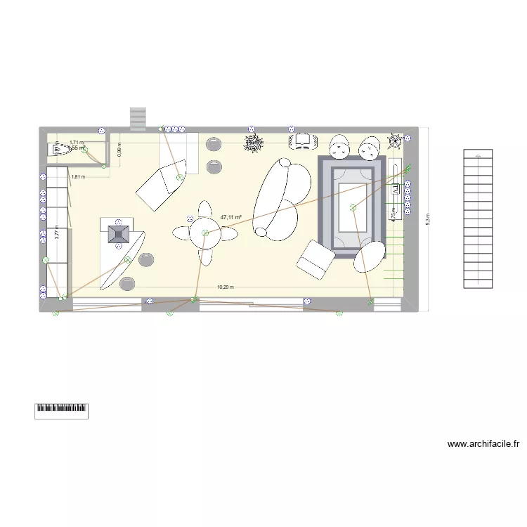 cherbourg fond jardin 3. Plan de 