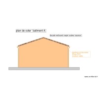 plan de coter batiment A