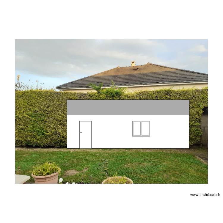 Facade V2. Plan de 0 pièce et 0 m2
