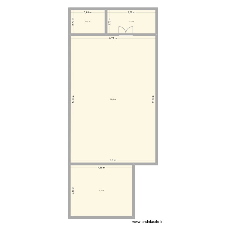 kemola 1. Plan de 4 pièces et 211 m2
